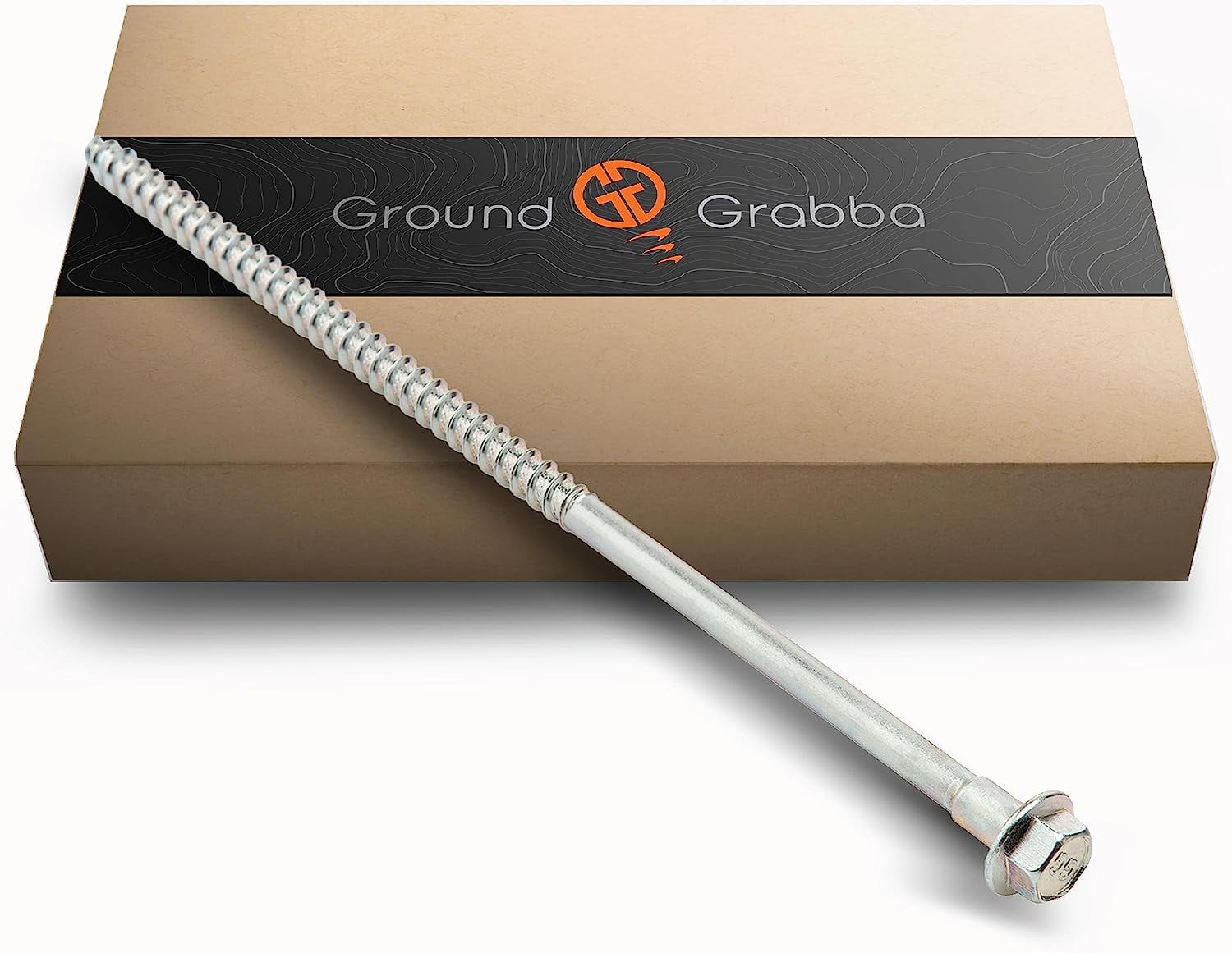 GROUNDGRABBA Junior Heavy Duty Screwin Ground Anchors, for Tents
