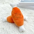 thumbnail image 5 of Ovzne 2Pcs Trendy Chicken Legs Carrots Pet Toy - Interesting Chew Interactive Toy For Dogs And Cats, 7.09X2.36 Inches, 5 of 7