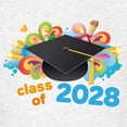 thumbnail image 3 of CafePress - 2028 Graduation Kids Light T Shirt - Light T-Shirt Kids XS-XL, 3 of 4