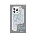 thumbnail image 6 of onn. Phone Case for iPhone 14 Pro Max / iPhone 13 Pro Max / iPhone 12 Pro Max - Iridescent Glitter Fleck, 6 of 6