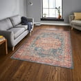 thumbnail image 7 of GLN Rugs Sumela - Indoor, Machine Washable Area Rug 7'10"x10' Terra/Green Home Carpet, 7 of 7