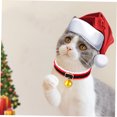 thumbnail image 4 of WHAMVOX 2Ensemble Collier pour Animaux Accessoires Collier Cloche Tissu Réglable Couleur Aléatoire pour Chien Chat, 4 of 5