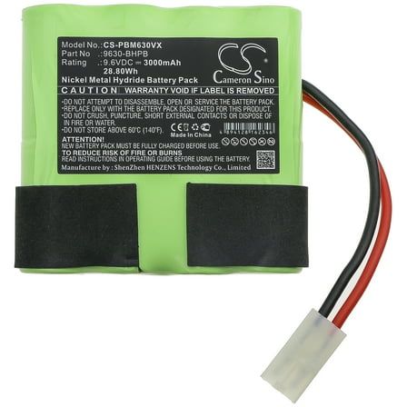 3000mAh Water Tech 9630-BHPB Battery for PB Max CG