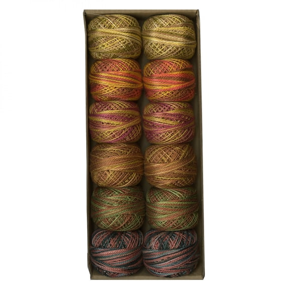 Valdani Pearl Cotton Ball Size 8 73yd Two in Bark
