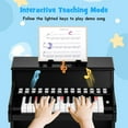 thumbnail image 3 of Demi Bonn Black 25-Key Piano Keyboard, Music Learning, Non-Slip Foot Pads, Teaching Mode, 3 of 7