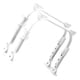 thumbnail image 4 of 1 Pair Table Legs U- Shaped Desk Legs Adjustable Furniture Leg, 4 of 5