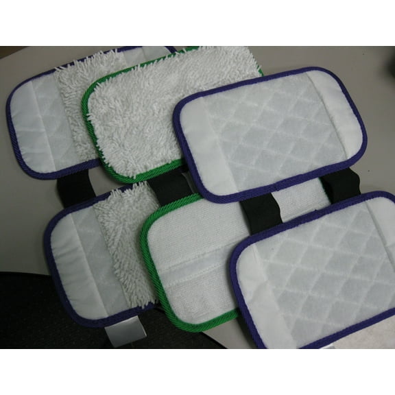 ESC ® Pack of 3 Replacement Pad Carpet Cleaning Pad Scrub Hard Floor Microfiber  for Shark Sonic Duo  KD450W, KD400W, SP1000, ZZ500, ZZ510 XTCRU500