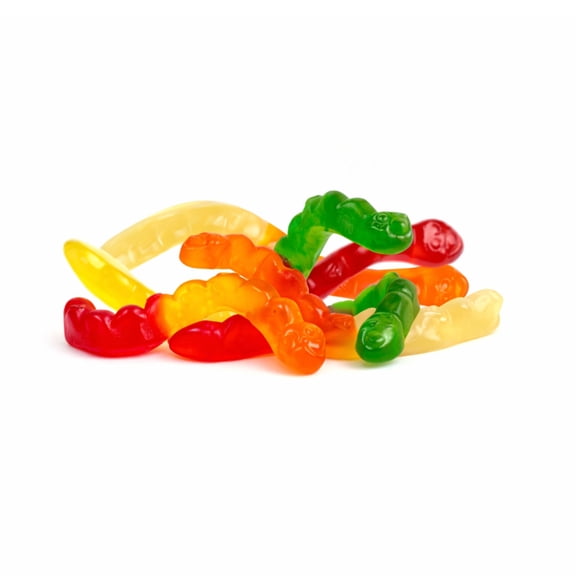 Albanese Gummi Worms - Assorted Flavors - 4 Inch - 5 lb