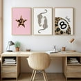 thumbnail image 4 of Black Girl Wall Art African American Woman Canvas Wall Decor Black Female Wall Art Fashion Women Poster Feminine Boho Pictures Abstract Paintings for Bedroom Bathroom Unframed, 4 of 6