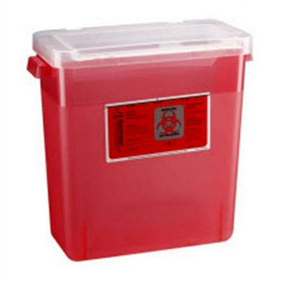 WP000-303-030 303-030 303-030 Container Sharpsentinel Translucent Large with Lid Red 3gal 12/Ca Bemis Healthcare, Inc