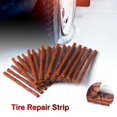 thumbnail image 5 of Juego de 4 tapones de reparación de neumáticos, tiras de goma para reparación de neumáticos, sello sin cámara autovulcanizante (100 mm x 6 mm) para automóviles, 5 of 5