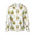 thumbnail image 2 of Lsque Lovely Avocado UPF 50+ Lightweight Sun Protection Men's Women's Long Sleeve Shirt, Hoodie Performance -Large, 2 of 9
