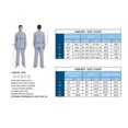 thumbnail image 4 of Amaxer Mens Yarn Cotton Notch Collar Pajama Set, Long Sleeve & Long Pants, Lightweight Breathable Loungewear, S-XXL, 4 of 5