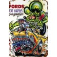 thumbnail image 1 of Placa Metal Vintage Hot Rod Art Rat Fink Pintura Hierro Rectangular 20x30cm, 1 of 10