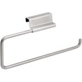 thumbnail image 1 of 1 Uds soporte para papel de cocina, soporte para papel de cocina de acero inoxidable para rollos de hasta, montado en puerta sin perforar en la puerta, plateado Sailing Electrónica, 1 of 5