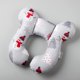 thumbnail image 3 of Almohada de viaje para bebé, almohada de apoyo para la cabeza y el cuello para el asiento del automóvil, cochecito, regalo de Navidad para bebé, muñeco de nieve, 3 of 4