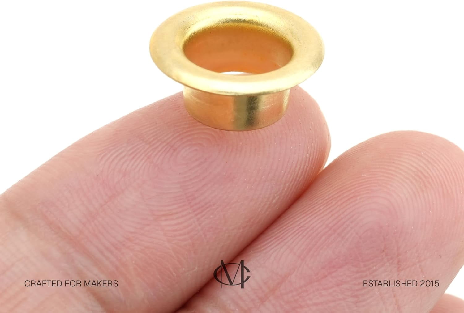 3/16" (5 MM) Hole Size Metal Grommets Eyelets with Washers for Bead Cores, Clothes, Leather, Canvas (720 Sets, Gold)