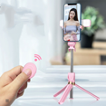 thumbnail image 2 of YSTINNG Selfie Stick Tripod Bluetooth Remote Control Retractable Portable Self-timer Stand With Fill Light A311-001, 2 of 5
