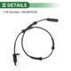 thumbnail image 5 of Sensor de Velocidad de Rueda ABS Unique Bargains Trasero Izquierdo Derecho Sensor del Sistema de Frenos Antibloqueo No. 34526878160 para BMW X5 2019-2020, 5 of 7