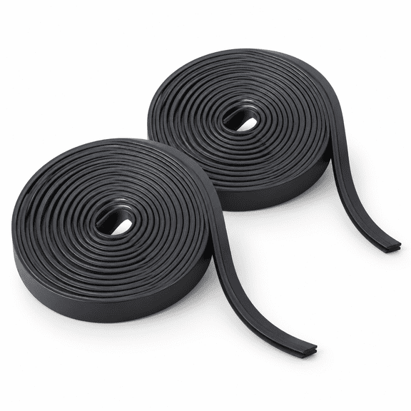 75 Inch Flexible Magnetic Shower Door Seal Strip, 2 Roll Set
