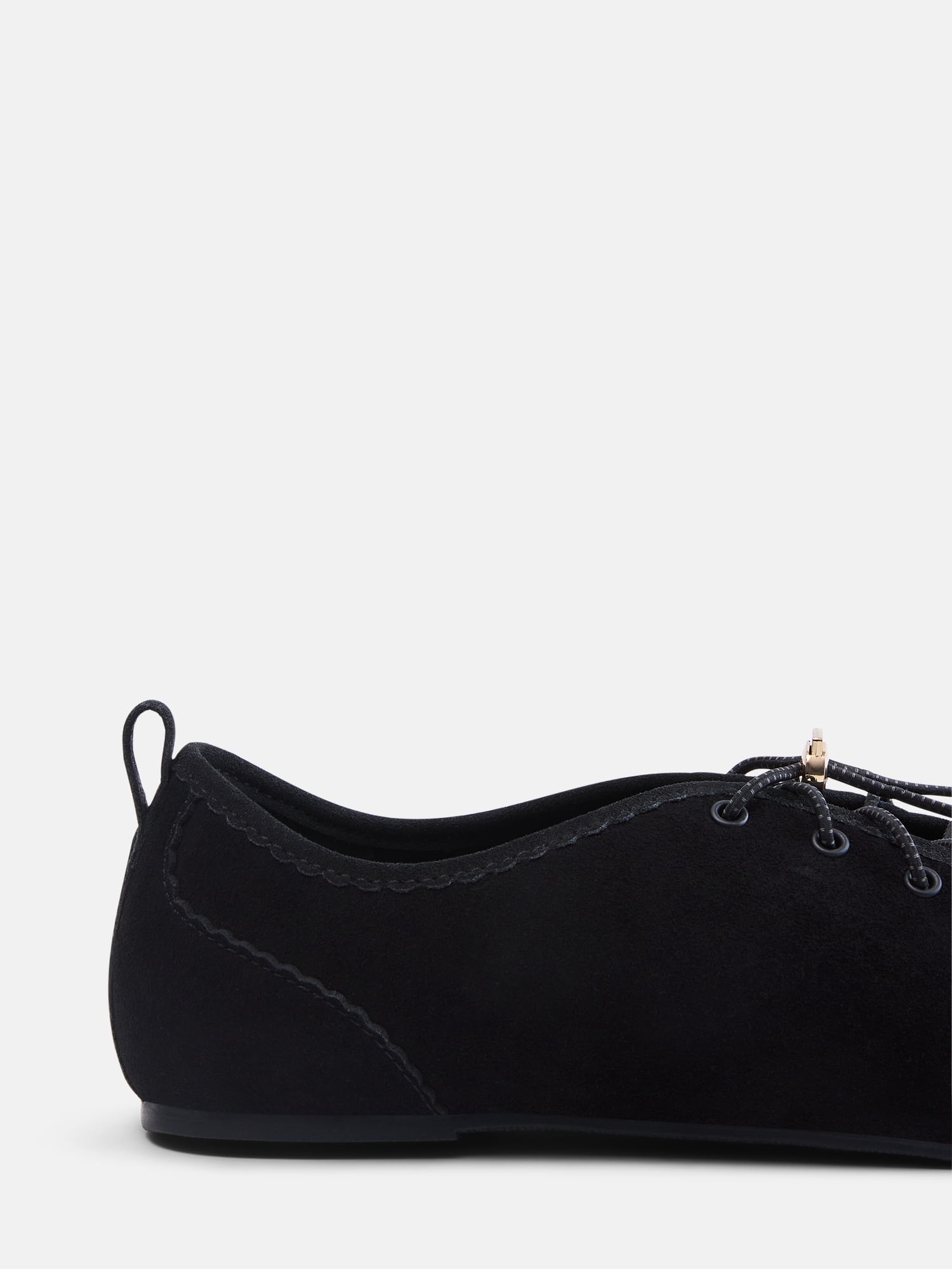 Scenario Women's Bungee Lace Faux Suede Sneakers