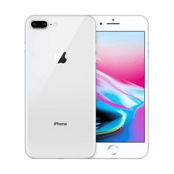Restored Apple iPhone 8 Plus 256GB, Silver - AT&T (Refurbished)