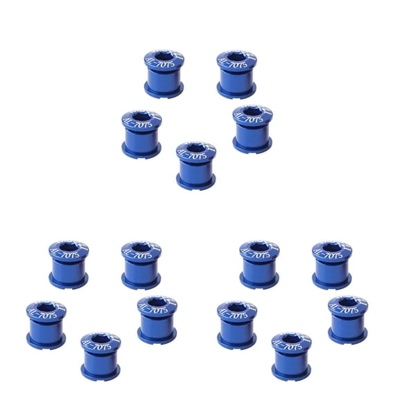 Eigraketly 5X Bike Stem Bolts Kit de pernos y tuercas Accesorios de ciclismo universales resistentes al desgaste Equipo deportivo para platos y Type1 NO1