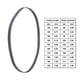 thumbnail image 3 of 4mm Flat Belt Replacement For Vintaged Cassette Players Durability Rubber Belts Quiet Operates Easy Installation, 3 of 5