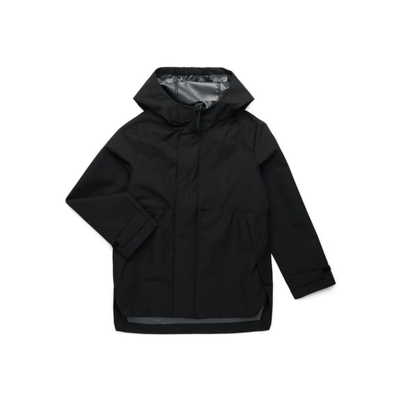 Ozark Trail Boys Rain Jacket with Long Sleeves, Sizes 4-12
