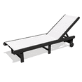 thumbnail image 4 of Venice HDPE Chaise Lounge Conversation Set, Black (3-Piece), 4 of 10