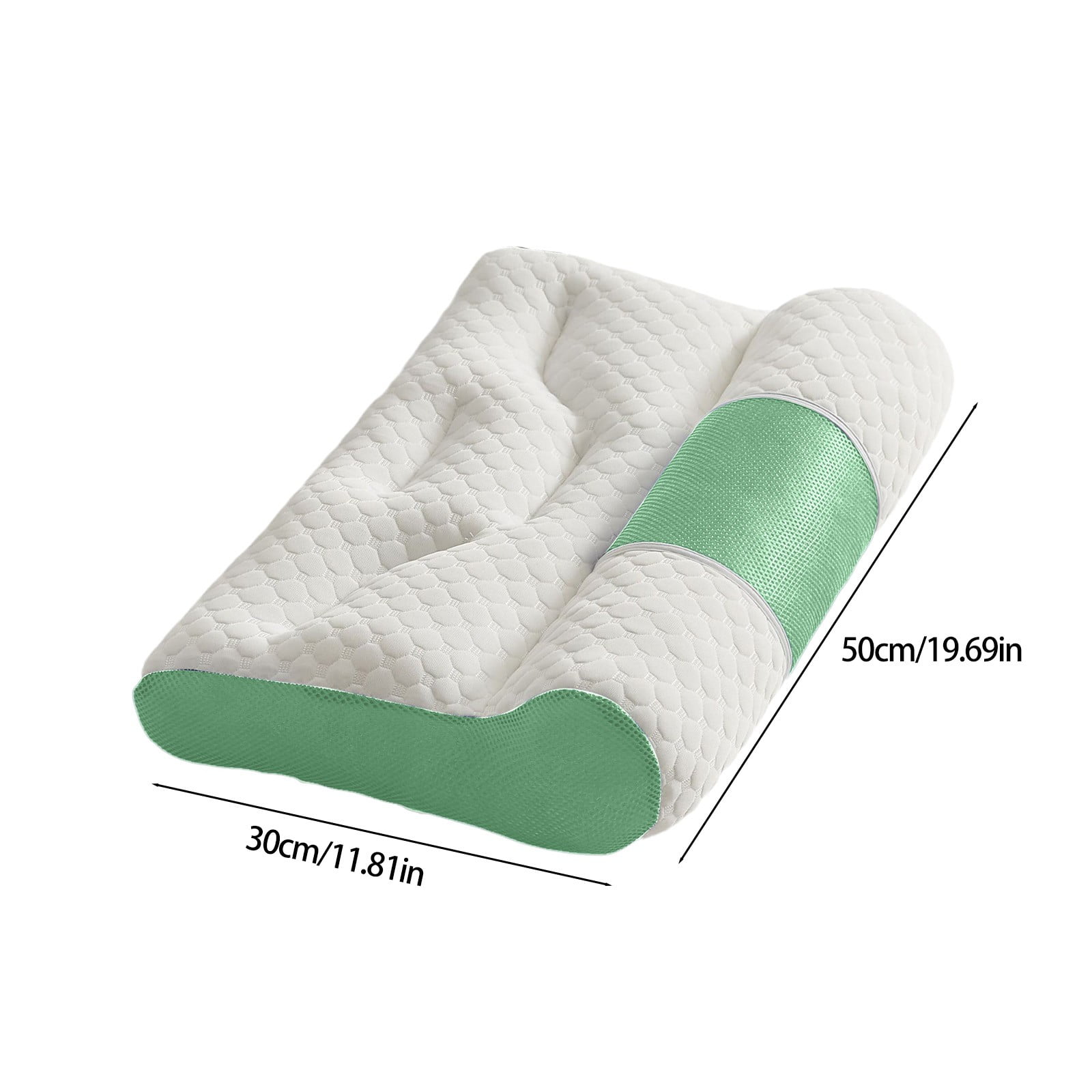 Pxyqht Cervical Pillow for Neck Pain Relief Ergonomic Foam Neck Support Pillow for Side Sleepers Comfortable Cervical Support Suitable for All Sleep Positions