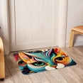 thumbnail image 6 of Cat Polyester Non-Slip Machine Washable Floor Mats & Door Mat Chair Rug, 6 of 6
