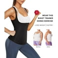 thumbnail image 2 of Vaslanda Waist Trainer for Women Corset Shapewear with Zipper Women's Waist Cincher Tank Top with Adjustable Straps, 2 of 6