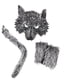 thumbnail image 5 of 1 Juego de disfraz de lobo, máscara de Animal, guantes, cola para puesta en escena, 5 of 5