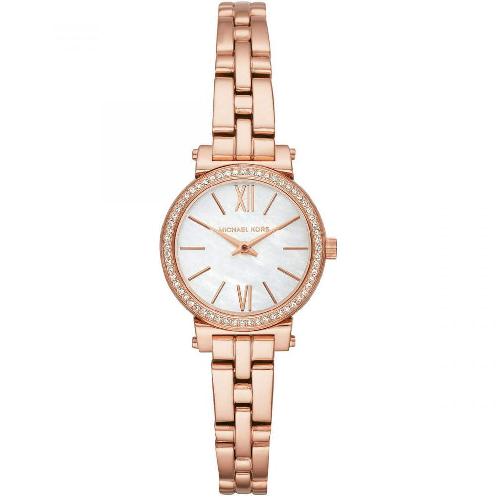 Michael Kors - MK3834 Watches Womens Sofie Rose Gold-Tone Watch ...
