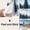 thumbnail image 4 of Peel and Stick Wallpaper Winter Tree Modern Art Wall Mural Decor Self Adhesive and Removable 100in x 144in, 4 of 8