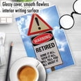 thumbnail image 5 of 1 Funny Retirement Card with Envelope - Retired Warning Sign C3221RTG, 5 of 6