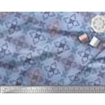 thumbnail image 2 of Soimoi Japan Crepe Satin Fabric Texture & Damask Ethnic Print Sewing Fabric Yard 42 Inch Wide, 2 of 3