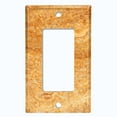 thumbnail image 5 of Metal Light Switch Plate Outlet Cover (Image of Marble Brown MAR022), 5 of 13