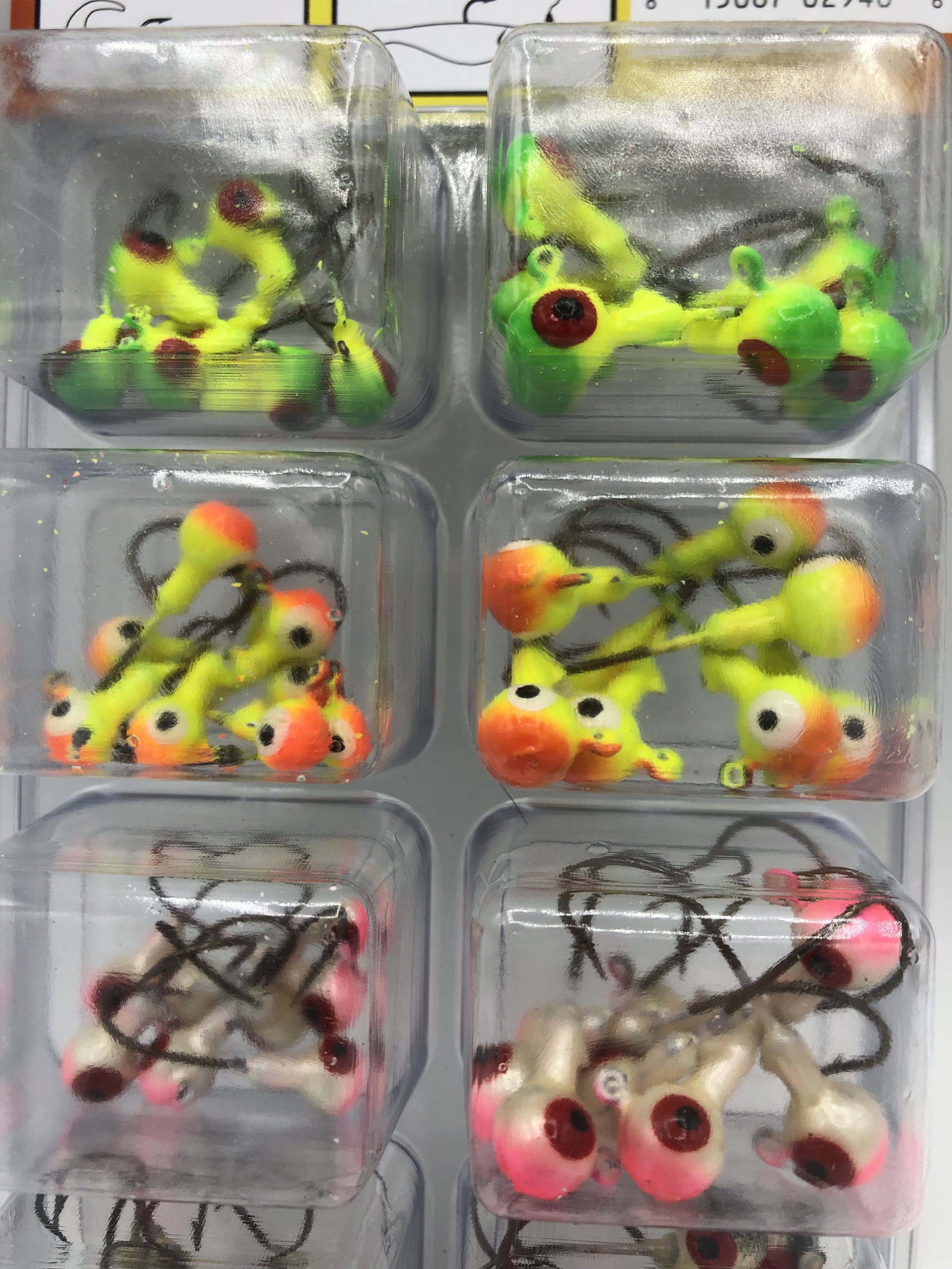 Headhunter Lures, Jig Head Kit, Assorted Colors, 65 Pc