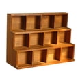 thumbnail image 4 of ROSENICE  Wood Desktop Organizer Multi Purpose Storage Wall Compartment Adjustable Office, 4 of 8