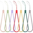 thumbnail image 1 of 7 piezas de silicona de silicona Anti-Drop Ropes Lanyards para teléfonos móviles cámaras, 1 of 6
