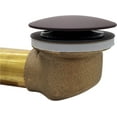 thumbnail image 5 of Westbrass 7931817LD-12 22" Bath Waste & Overflow Assembly with Linear Faceplate and Tip-Toe Drain, Oil Rubbed Bronze, 5 of 8