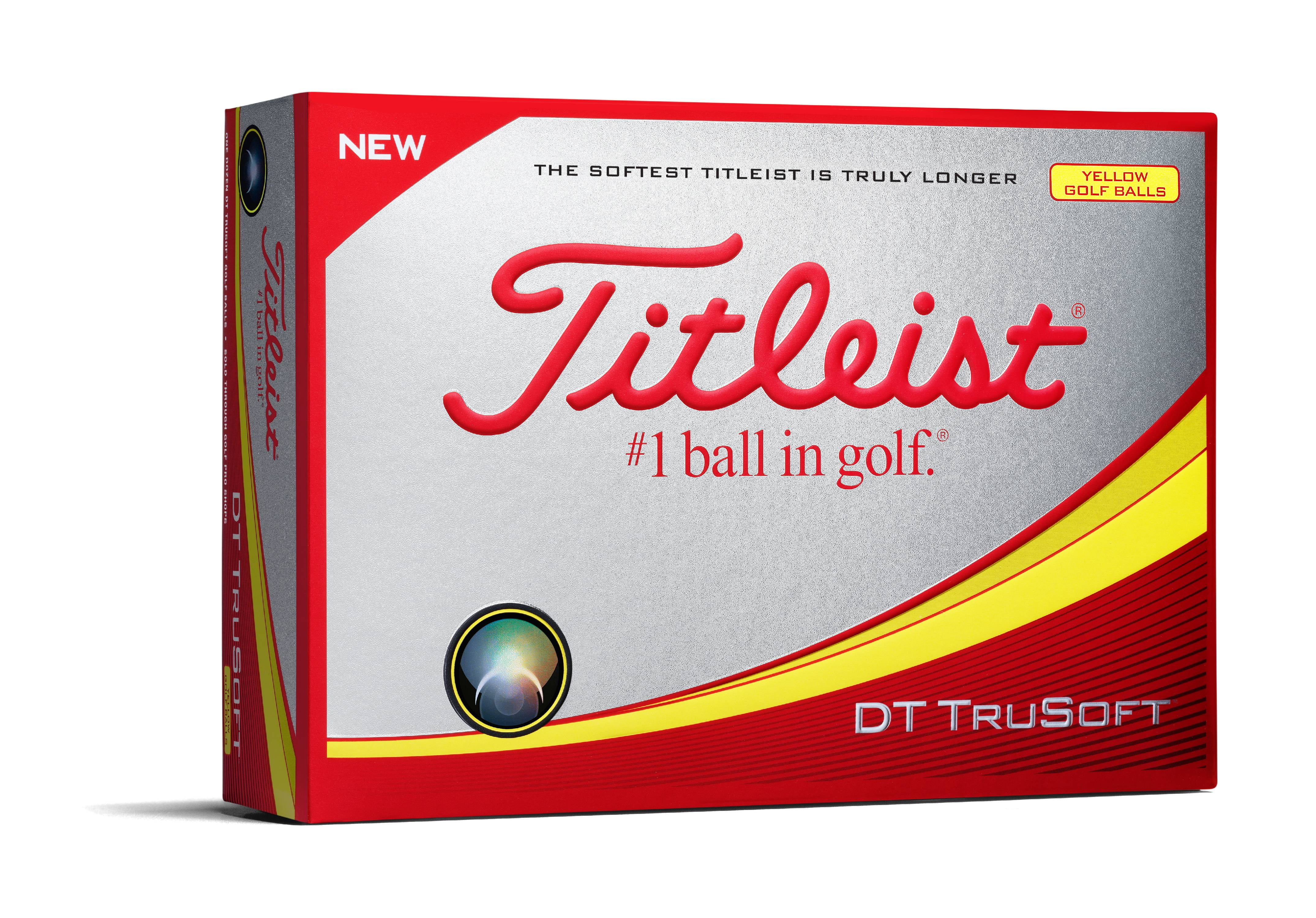 Titleist DT TruSoft Golf Balls, 12 Pack