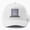 White, variant on Coquette Lizzy Grant Baseball Cap, Doll Gravestone Whisper Ribbon Aesthetic Design, Classic Hat