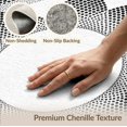 thumbnail image 6 of ODIKA 4'x6' Black White Halftone Gradient Geometric Washable Area Rug Contemporary Dotted Pattern with Central Circle Non-Slip, Chair-Friendly, Flatwoven for Home Office, Under Desk, 6 of 7