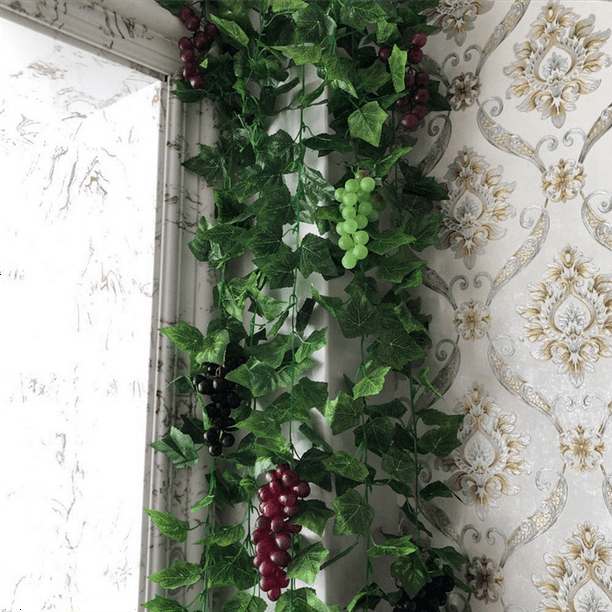 36 Bunches Artificial Grapes Simulation Decorative Lifelike Fake Grapes