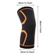 thumbnail image 5 of Manga de protección para deportes al aire libre/interiores unisex para adultos, rodillera naranja XL, 5 of 8
