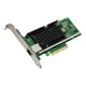 Intel Ethernet X540-T1 Converged Network Adapter - Adaptateur Réseau - PCIe 2.1 x8 Profil Bas - 10Gb Ethernet – image 1 sur 2