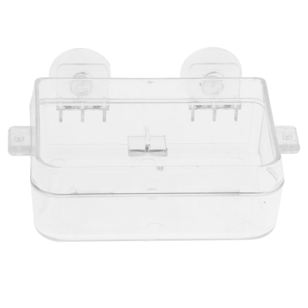 FashionCha Feeder Reptile Accessories Food Dish Bowl Chameleon Water Feeding Ledge Supplies